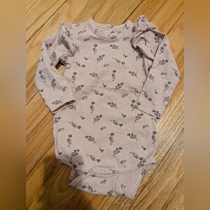 Kate Quinn Double Ruffle Tiny Chamomile Bodysuit